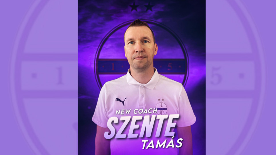 Szente Tamás az Újpest Futsal csapatának edzője