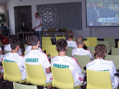 Telkiben a futsal válogatott