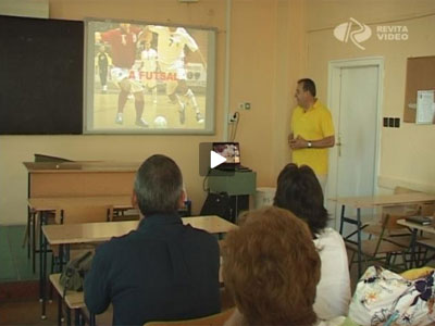 Előadás a futsalról