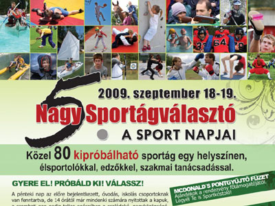 Nagy Sportágválasztó ötödször