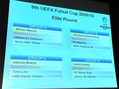 UEFA Cup Elit kör