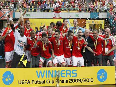 Futsal Bajnokok Bajnoka az SL Benfica!