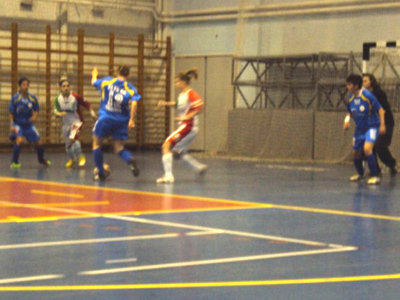 Női futsalosaink félévzáró, FTC elleni vizsgája