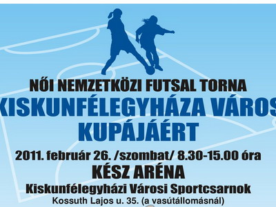 Nemzetközi futsal tornát szerveznek a Mókusok