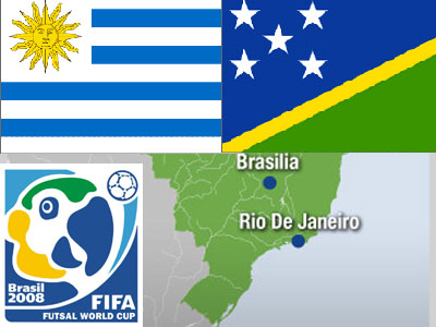 Futsal VB : Uruguay, Salamon szigetek