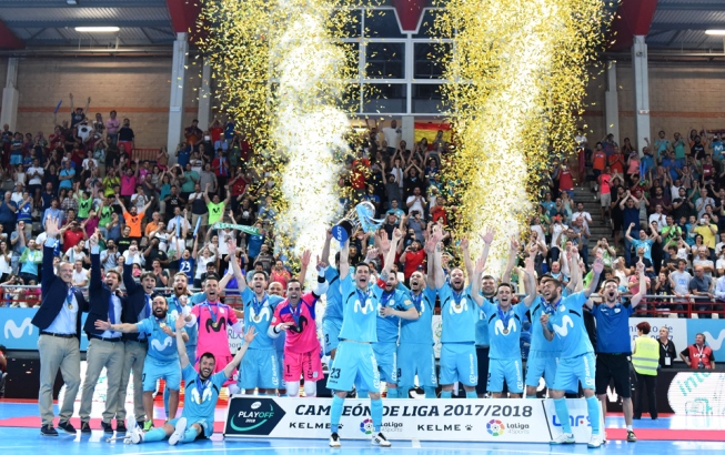 Ismét az Inter Movistar lett a spanyol bajnok