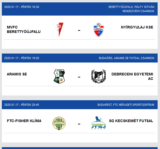 Screenshot_2020-01-17 Mérkőzések Futsal Hungary