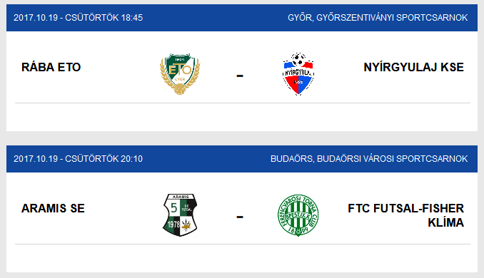Screenshot-2017-10-19 Mérkőzések Futsal Hungary(1)