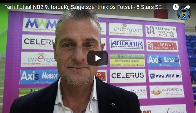 Szigetszentmiklós Futsal – 5 Stars SE 8-1