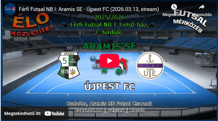 Aramis SE – Újpest FC
