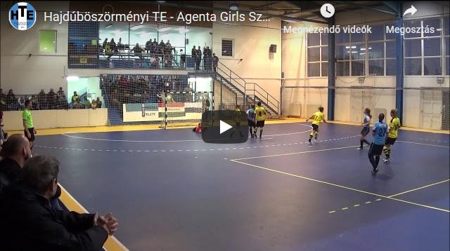Hajdúböszörményi TE – Agenta Girls Szekszárd FC, GÓLÖSSZEFOGLALÓ