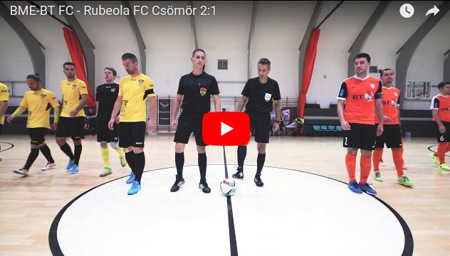 BME-BT FC – Rubeola FC Csömör 2:1