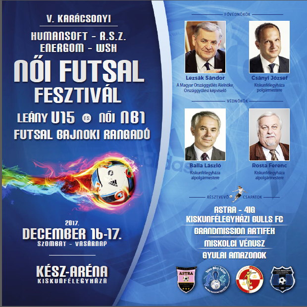 Nagy izgalommal várják a miskolciak is a női Futsalfesztivált