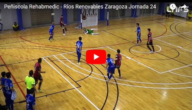 Peñiscola Rehabmedic – Ríos Renovables Zaragoza 3-1