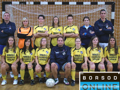 Istennők a futsal pályán Miskolcon