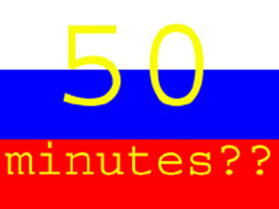 50 perc Oroszországban