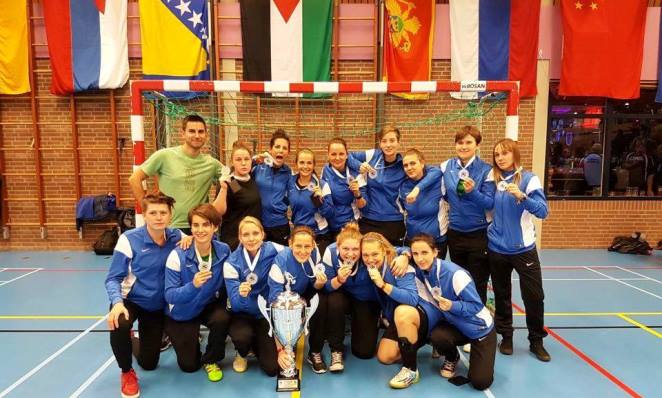 A Rendőrség büszke lehet női futsalcsapatára