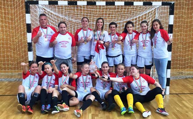 A DVTK Vénusz a Leány U 15 I.osztály bajnoka