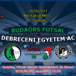Budaörs Futsal – DEAC (2020.09.26, stream)