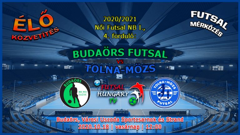 Budaörs Futsal – Tolna Mözs