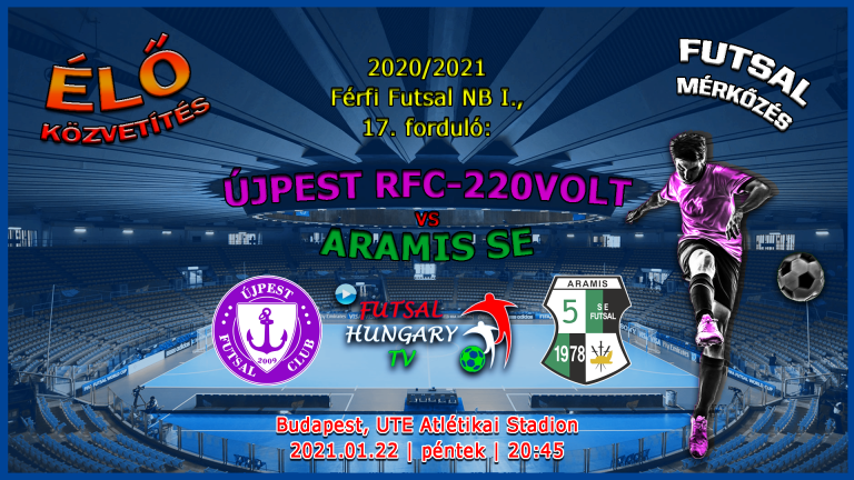 Újpest RFC-220 Volt – Aramis SE (2021.01.22, stream)