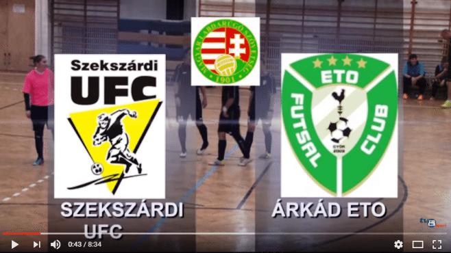 SZEKSZÁRDI UFC – ÁRKÁD ETO 6 – 0