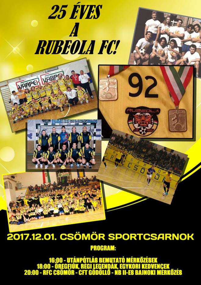 Rubeola FC Csömör fényképe.