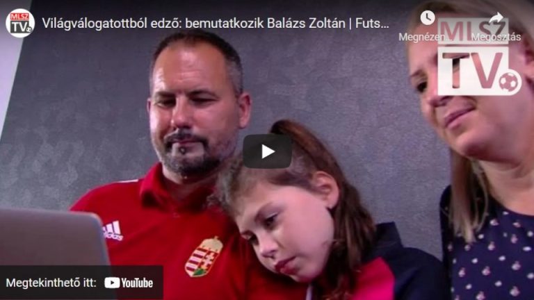 Világválogatottból edző: bemutatkozik Balázs Zoltán