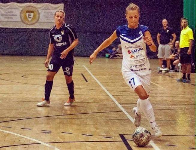 A gyönyörű ukrán futsalos hölgy megszerette Magyarországot