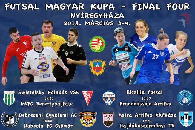 Haladás – Mezei-Vill és HTE-Astra az elődöntőkben !