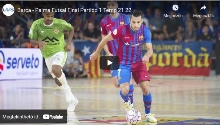 Barça – Palma Futsal spanyol bajnoki döntő, 1. mérkőzés