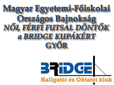 Női és férfi egyetemi futsal döntő Győrött