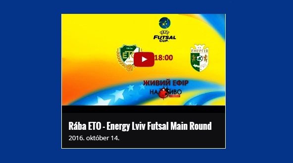 Ma este 17:00, RÁBA ETO-ENERGY LVIV