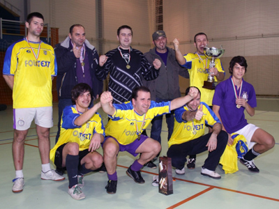 Az Újpest Futsal Club alapítói a döntőig jutottak