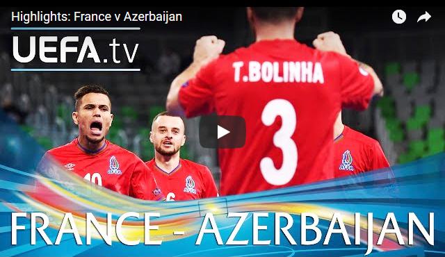 Franciaország – Azerbajdzsán EB döntő GÓLÖSSZEFOGLALÓ
