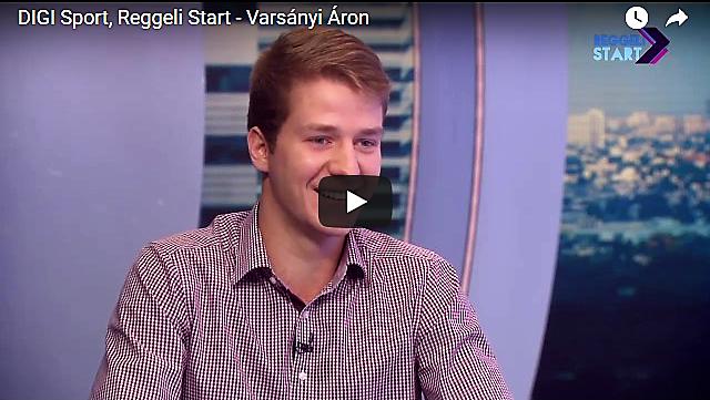 Varsányi Áron a Reggeli Start vendége volt