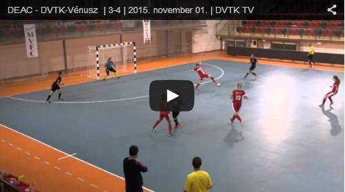 DEAC – DVTK-Vénusz Női futsal Magyar kupa