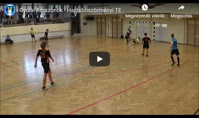 Gyulai Amazonok – Hajdúböszörményi TE GÓLÖSSZEFOGLALÓ