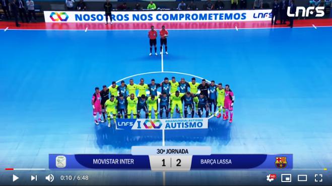Movistar Inter – Barça Lassa, GÓLÖSSZEFOGLALÓ