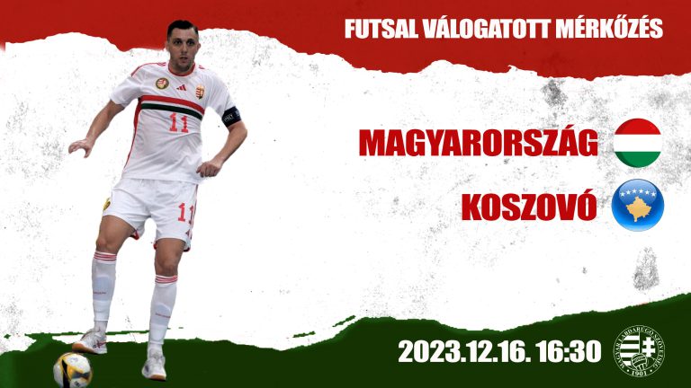 Férfi futsal felkészülési mérkőzés: Magyarország – Koszovó