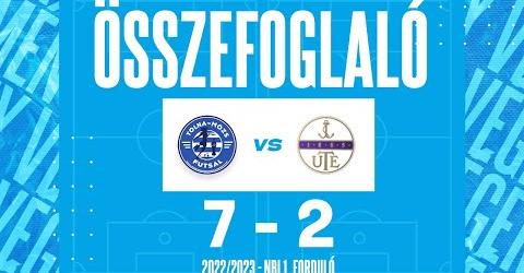 2F-BAU Tolna-Mözs – Újpest FC, GÓLÖSSZEFOGLALÓ