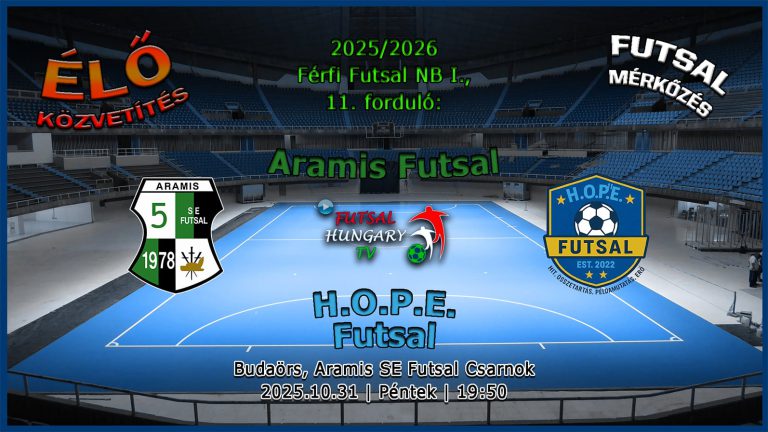 Aramis SE – HOPE Futsal (2025.10.31, stream)
