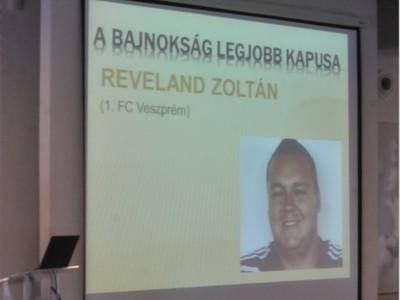 Reveland Zoltán az év kapusa