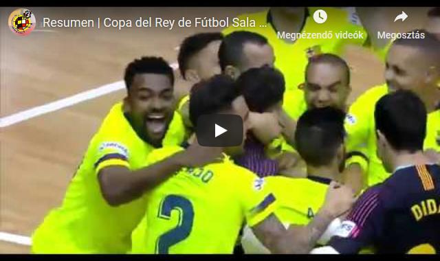 Copa del Rey  ElPozo Murcia (9) 2 – 2 (10) FC Barcelona