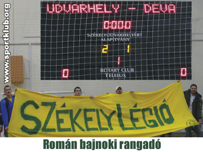 Udvarhelyi győzelem a Déva ellen