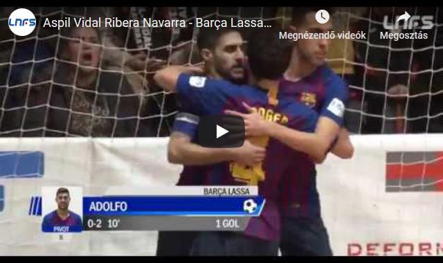 Aspil Vidal Navarra – Barça Lassa