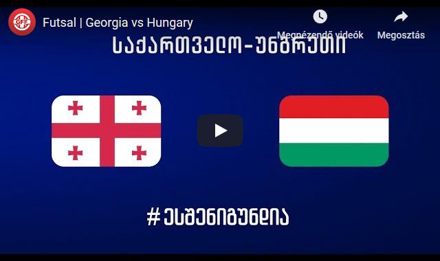 ÉLŐ MOST GRÚZIA – MAGYARORSZÁG