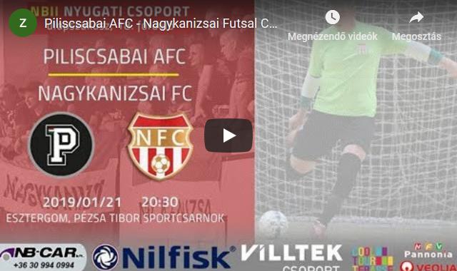 Piliscsabai AFC – Nagykanizsa 4-6