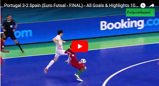 Portugália – Spanyolország 3-2 EB döntő GÓLÖSSZEFOGLALÓ