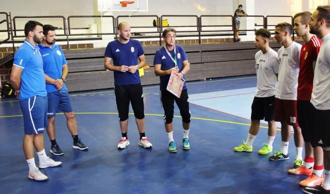 Sito Rivera edzést tartott a Göcsejnél